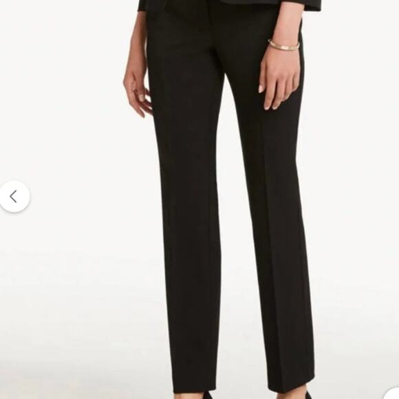 Ann Taylor Factory Women's Signature Fit Ankle Dress Pants Black Size 6P - Picture 1 of 9